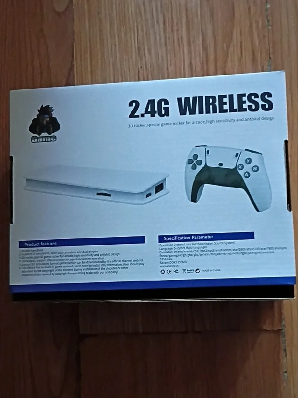 2.4G Wireless Console 2 with White Controller - Brand